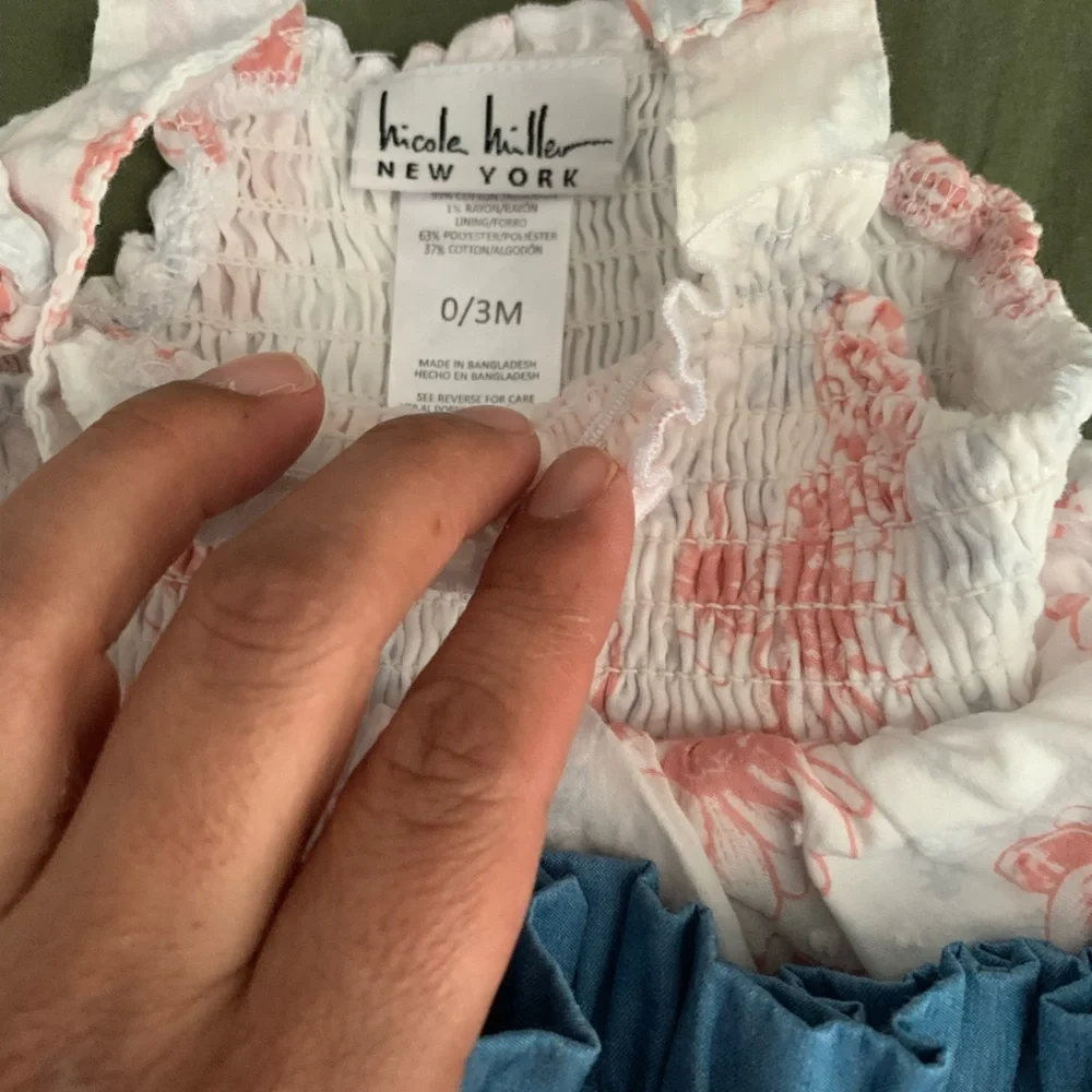 Nicole Miller Blue and Carter’s Infant girl Summer bundle